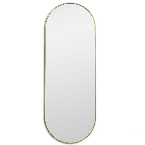 Kapsel XL Gold (Капсел) Зеркало в полный рост в раме Smal 55*150 см
