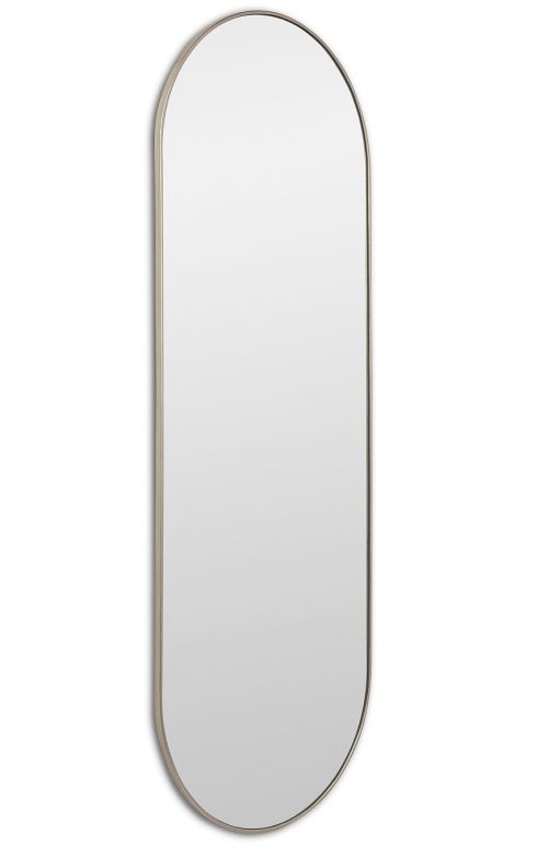Kapsel XL Silver (Капсел) Зеркало в полный рост в раме Smal 55*150 см