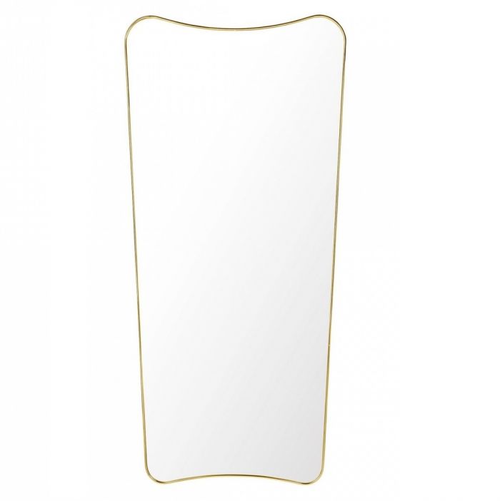 Sky XL Gold (Скай) Зеркало в полный рост в раме Smal 50/75*165 см
