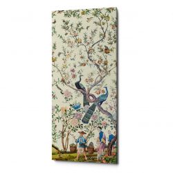 Картина на холсте «Императорский сад» 30×70, холст, галерейная натяжка (версия 3)