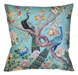 Подушка декоративная «Императорский сад» blue, версия 1