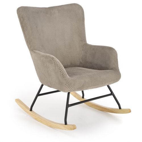 Кресло-качалка HALMAR BELMIRO серый