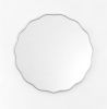 Fancy S Silver (Фэнси) Зеркало в тонкой раме Smal Ø60 см
