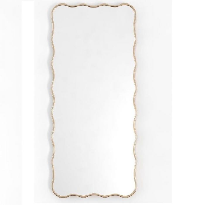 Fancy L Gold (Фэнси) Зеркало в тонкой раме Smal 60*120 см